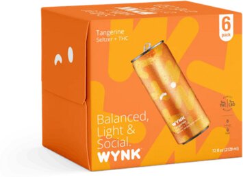 Wynk Tangerine 5mg THC Seltzer
