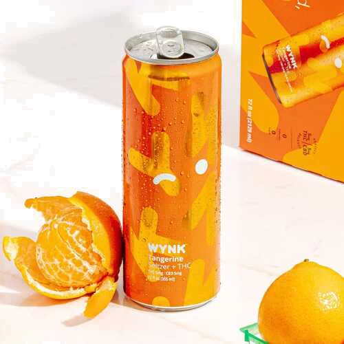 Wynk Tangerine 5mg THC Seltzer