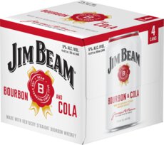 Jim Beam Bourbon and Cola