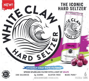 White Claw Grape Hard Seltzer