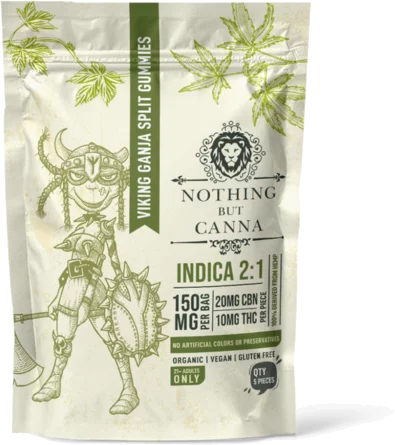 VIKING GANJA GUMMIES THC+CBN 10 SERVINGS