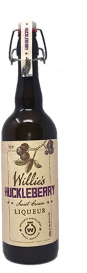 Willie's Distillery Huckleberry Sweet Cream Liqueur