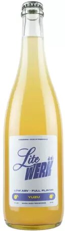 Wonderwerk Lite Werk Yuzu Flavored Sparkling Wine Nv