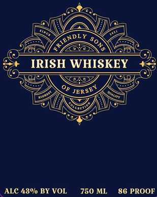 Garden State Friendly Sons Of Jersey Irish Whiskey