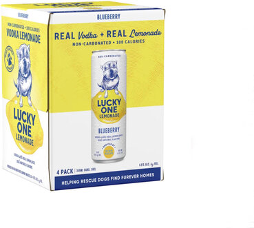 Lucky One Blueberry Lemonade 4 Pack