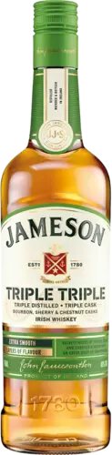 Jameson Triple Triple Bourbon Sherry & Chestnut Casks