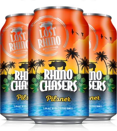 Lost Rhino Rhino Chasers Pils 12oz 6pk Cans