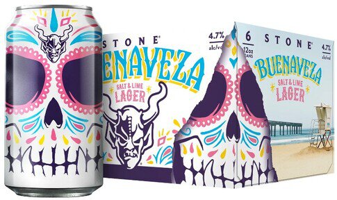 Stone Buenaveza Lager 12oz 6pk Cans