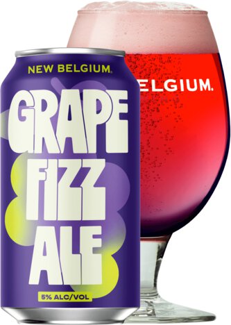 New Belium Grape Fizz Ale