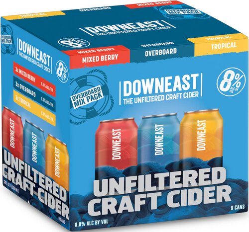 Downeast Overboard Mix Pack Cider
