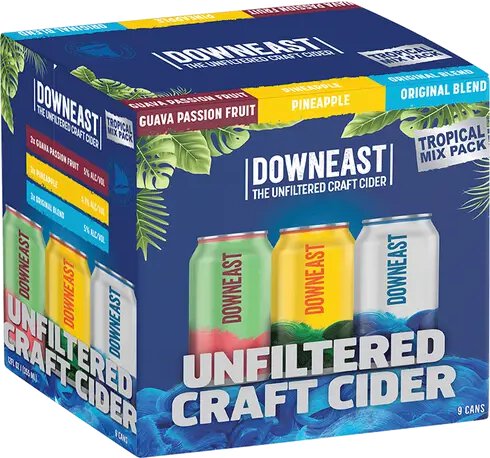 Downeast Tropical Mix Pack Cider