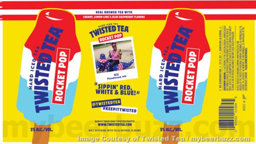 Twisted Tea Rocket Pop Hard Iced Tea