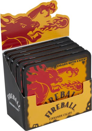 Fireball Cigarillo Cinnamon Cigars Tin