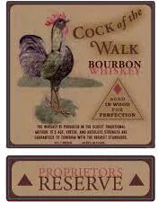 Cock Of The Walk Proprietors Reserve Bourbon