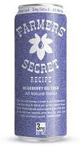 Farmers Secret Blueberry Seltzer