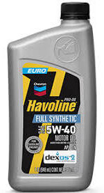 Havoline Pro-DS Euro 5W-40 Full Synthetic