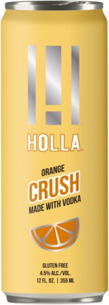 HOLLA ORANGE CRUSH RTD CANS