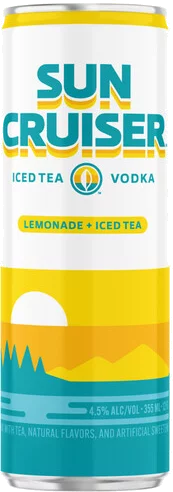 Sun Cruiser Lemonade Vodka Tall Boy