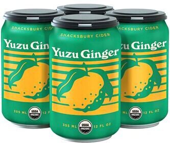 Shacksbury Yuzu Ginger 4pk 12oz Can