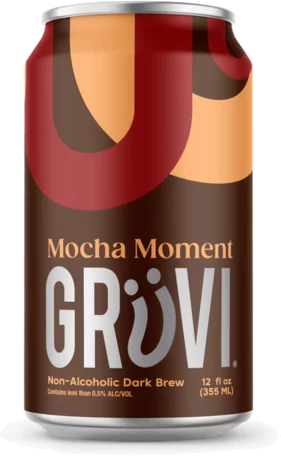 Gruvi Non Alcoholic Mocha Nitro Stout