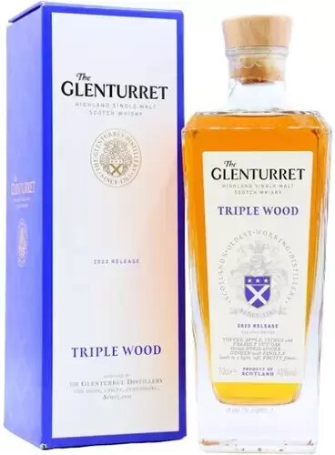 The Glenturret Triple Wood Single Malt Scotch Whisky 2023