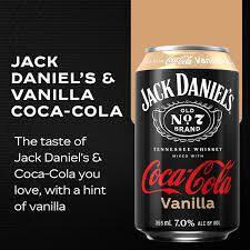Jack Daniel's Jack & Coca Cola Vanilla Cocktail