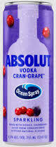 Absolut Ocean Spray Vodka Cran Grape Single
