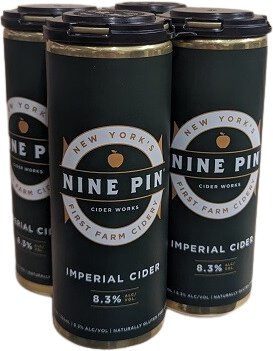 Nine Pin Hard Imperial Cider High Alcohol Cider