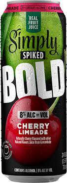 SIMPLY SPIKED BOLD CHERRY 24 OZ CN