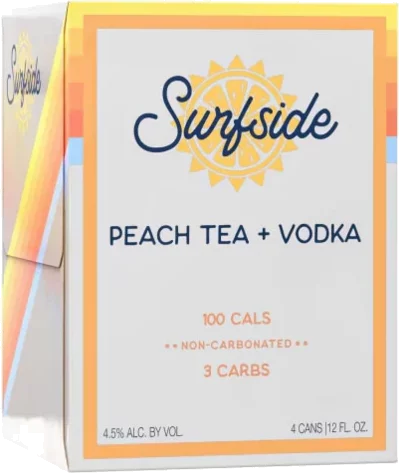 Surfside Peach Tea + Vodka