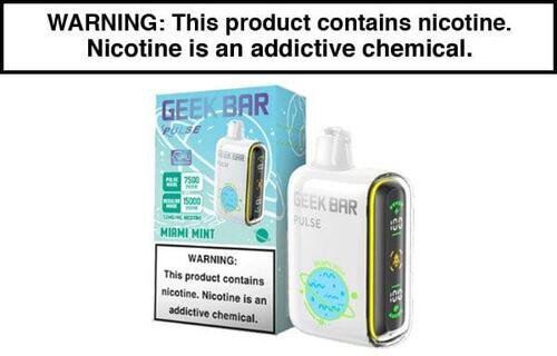 how much is elf bar vape Miami Mint Geek Bar Pulse X 25K Disposable Vape – Vaping Land main image 0