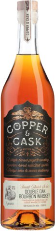 Copper & Cask Barrels 7 Years Old Small Batch Double Oaked Bourbon