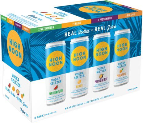 High Noon Hard Seltzer Tropical Variety Pack