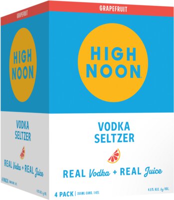 High Noon Hard Seltzer Vodka Grapefruit