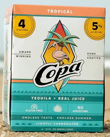 Copa Tropical Tequila Cocktail