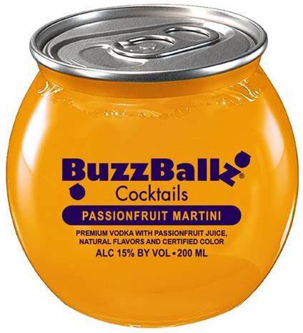 Buzzballz Passion Fruit Martini