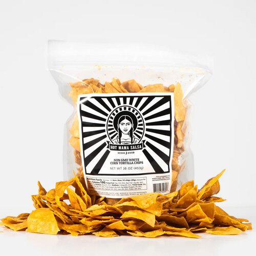 Hot Mama White Corn Chips