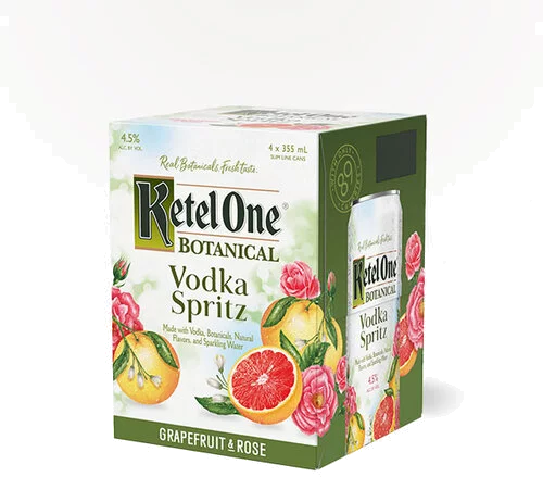 Ketel One Botanical Vodka Spritz Grapefruit & Rose