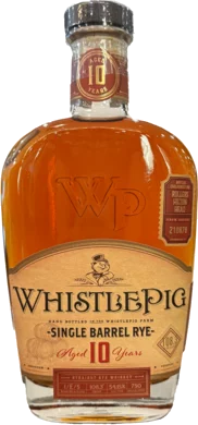 Whistle Pig Rye Single Barrel 10yr Rollers