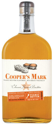 COOPER'S MARK PEANUT BUTTER BOURBON WHISKEY 