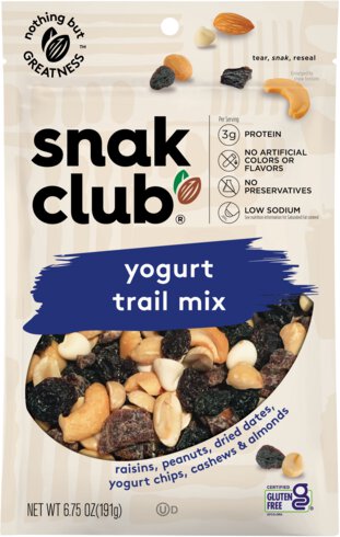 Snak Club Yogurt Trail Mix 6.75oz