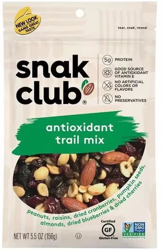 Snak Club Antioxidant Trail Mix 5.5oz