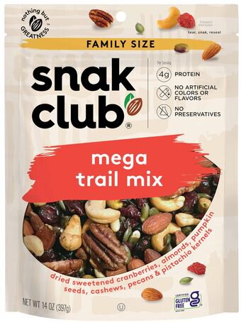 Snak Club Mega Trail Mix 3oz