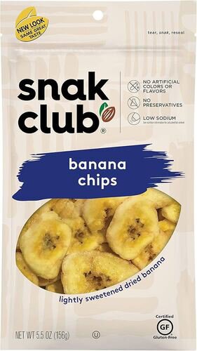 Snak Club, Banana Chips 5.5oz