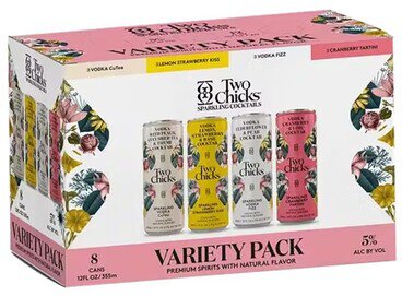 Two Chicks Vodka Variety Pack