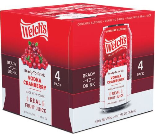 Welch's Vodka Cranberry Craft Cocktails