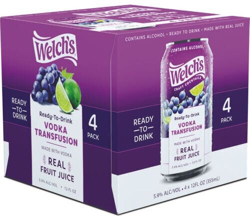 Welch's Vodka Transfusion Craft Cocktails