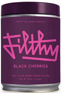 Filthy Black Amarena Cherries Premium Cocktail