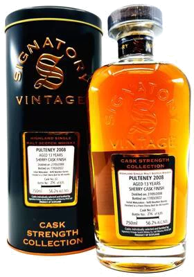 Signatory Pulteney Cask 13 Year Sherry Finish
