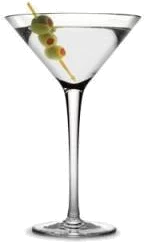 AWLD SMG Assorted Martini Glass
